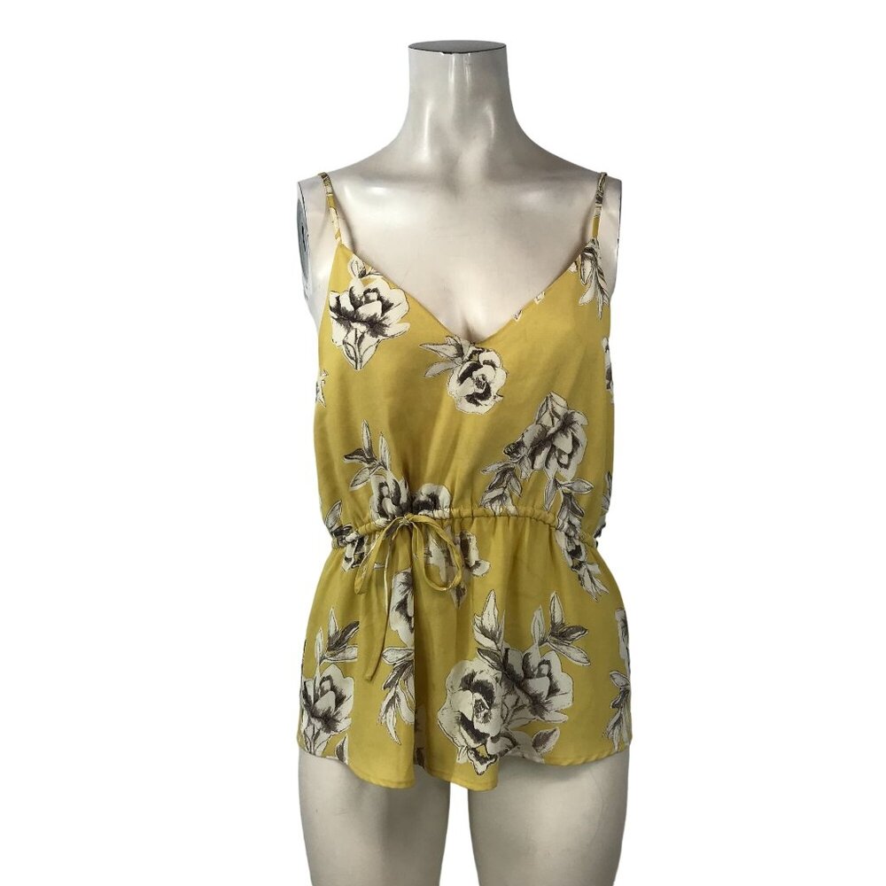 Babaton Yellow Floral Top